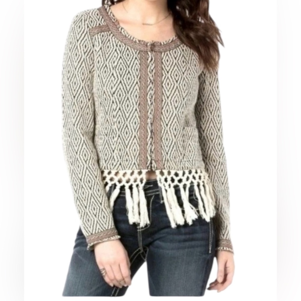 Miss Me Boho fringed jacket
